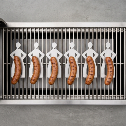 HeadChef™ 4x Stainless Steel Sausage Stand